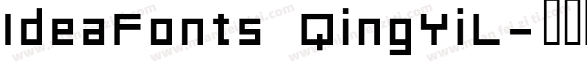 IdeaFonts QingYiL字体转换